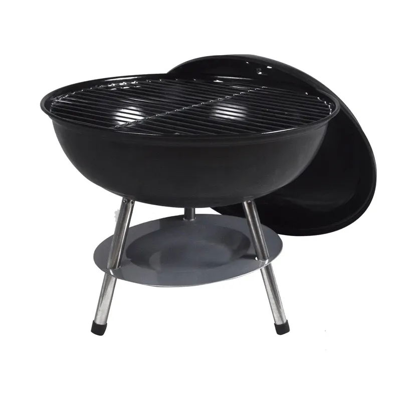 Grils Flammifera BBQ KY22014, melna krās., 36.5 cm