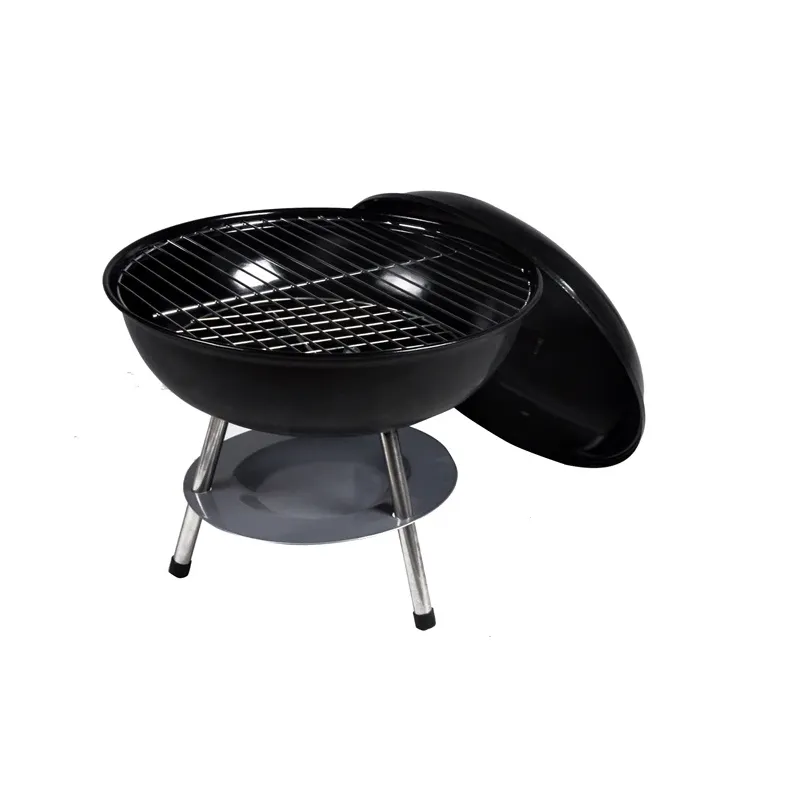 Grils Flammifera BBQ KY22014, melna krās., 36.5 cm