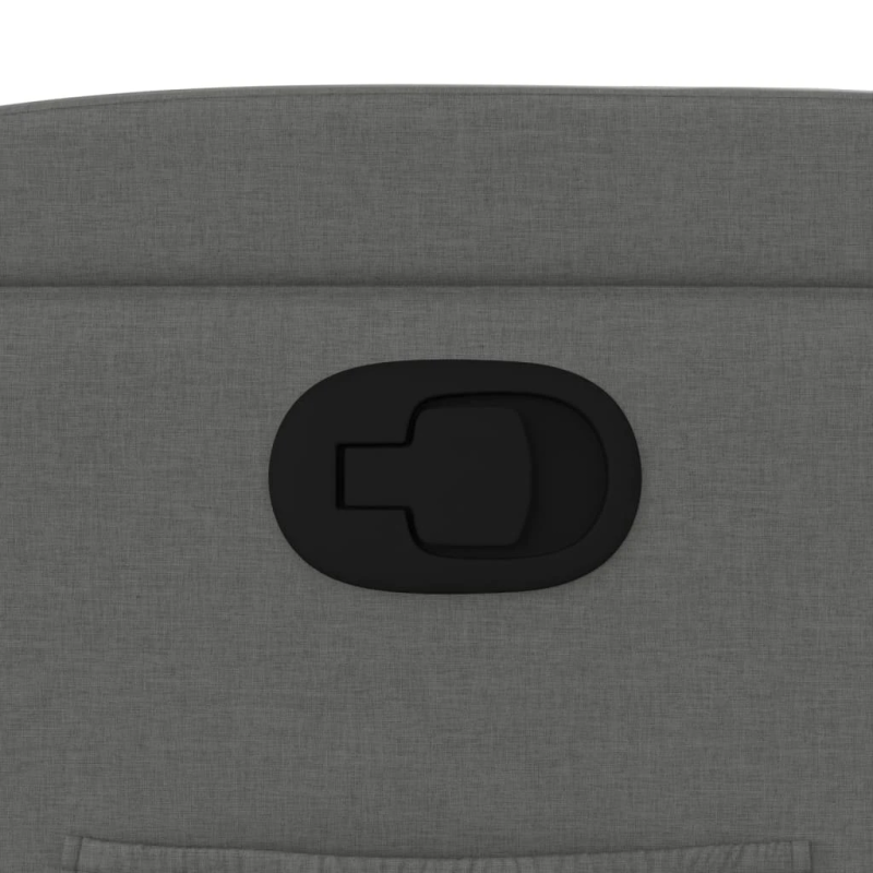 vidaXL atpūtas krēsls, tumši pelēks audums