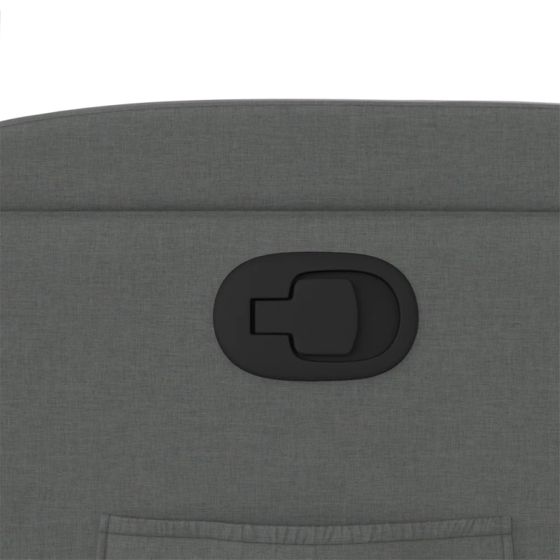 vidaXL atpūtas krēsls, tumši pelēks audums