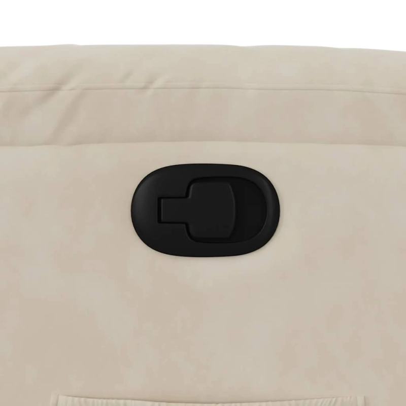 vidaXL atpūtas krēsls, atgāžams, brūns mikrošķiedras audums