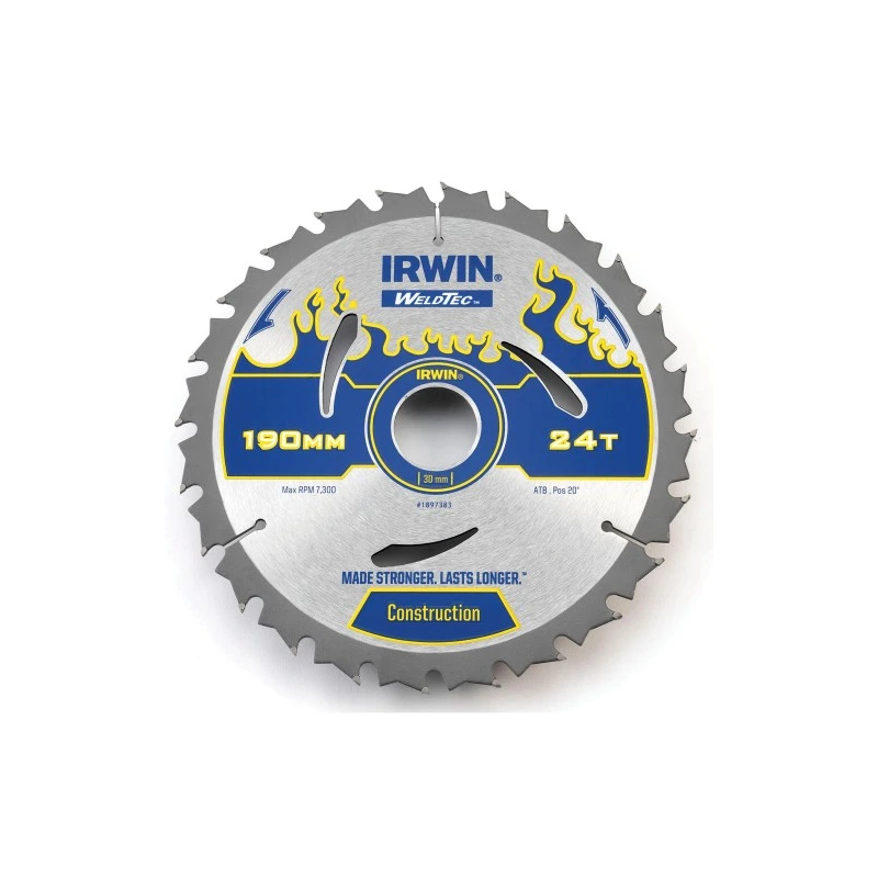 IR Zāģripa WT CSB 190MM/24T ,DELISTETS,