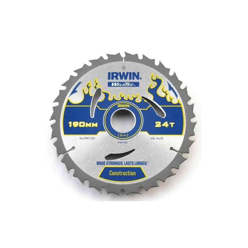IR Zāģripa WT CSB 190MM-24T ,DELISTETS,