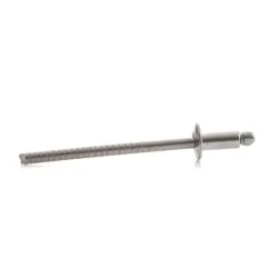 Stainless steel rivets with semi-round head 4.8x14 50 pcs