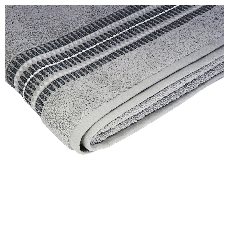 Dvielis 30x50cm plane pelēks