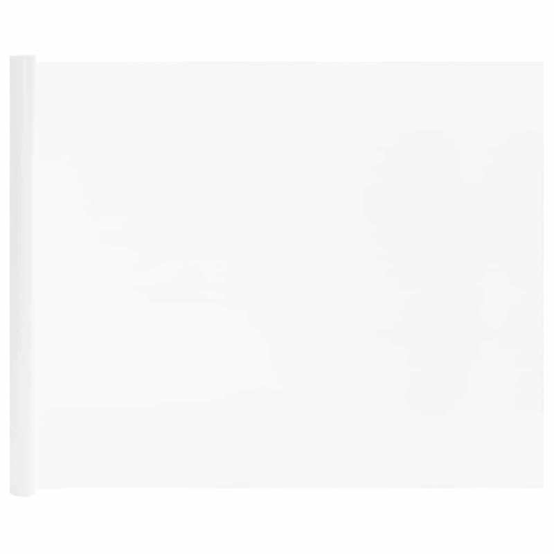 vidaXL loga plēves, matētas, baltas, PVC