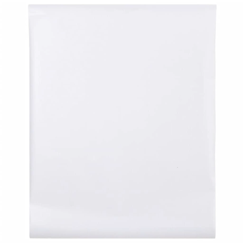 vidaXL loga plēves, matētas, baltas, PVC