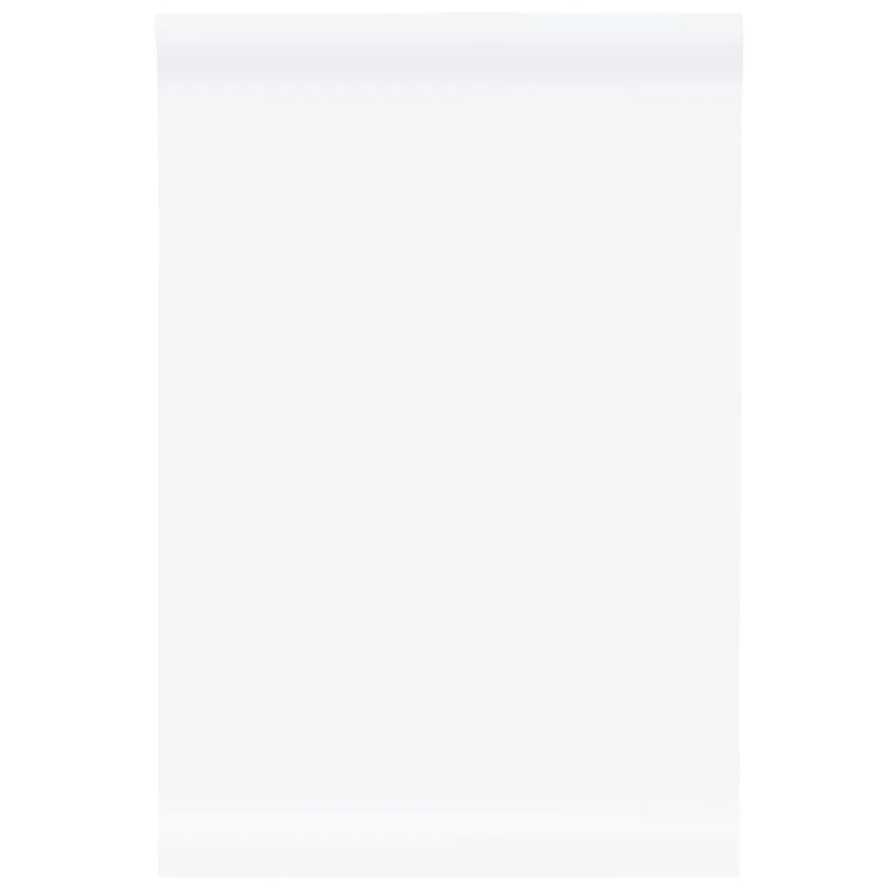 vidaXL mēbeļu līmplēve, pašlīmējoša, matēti balta, 90x500 cm, PVC