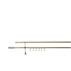 Karnīšu komplekts LK20GZ13-2, divkāršu, D19, 180 cm