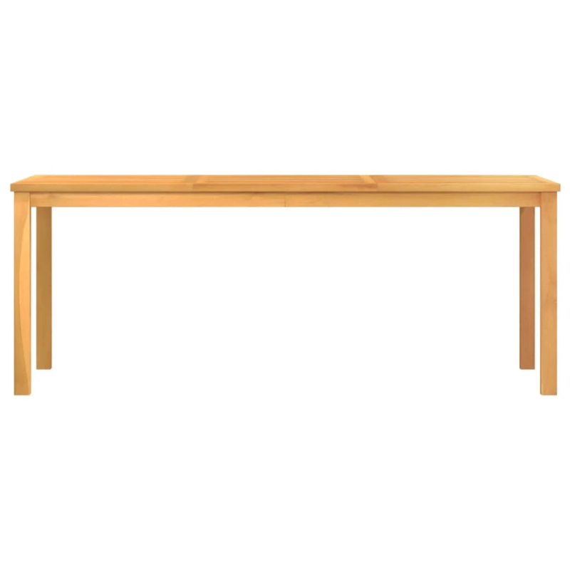 vidaXL 9-daļīgs dārza mēbeļu komplekts, masīvs tīkkoks