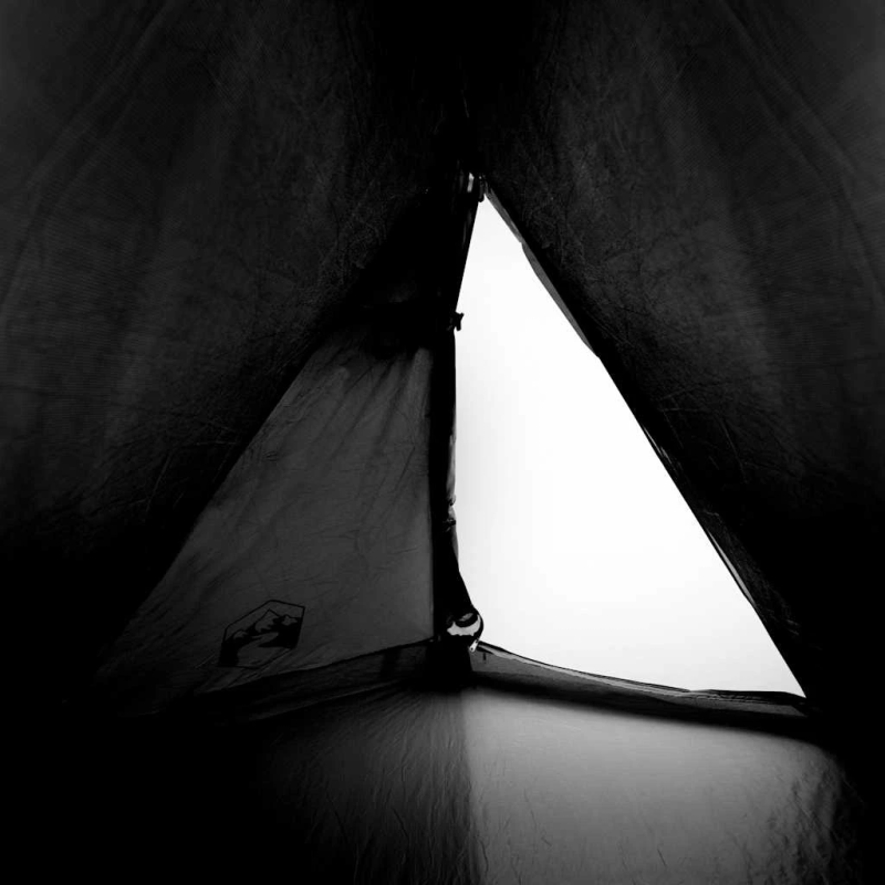 vidaXL kempinga telts 2 personām, balta, ūdensnecaurlaidīga, audums