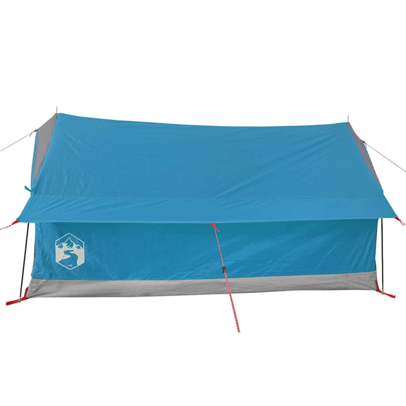 vidaXL kempinga telts 2 personām, zila, ūdensnecaurlaidīga