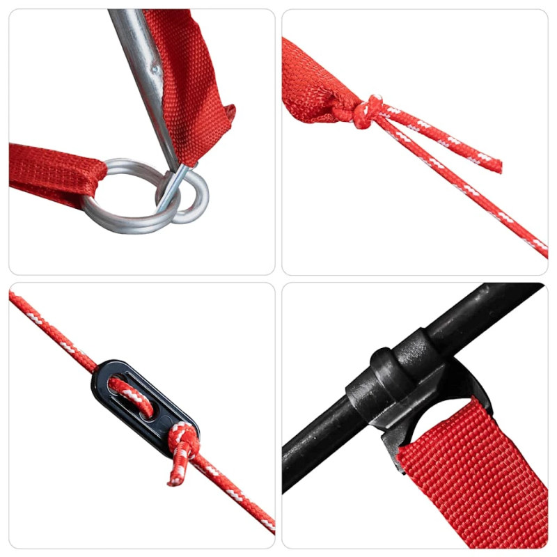 vidaXL ballīšu telts, zaļa, ūdensizturīga