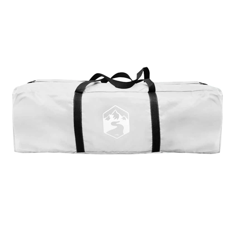 vidaXL ballīšu telts, balta, ūdensizturīga