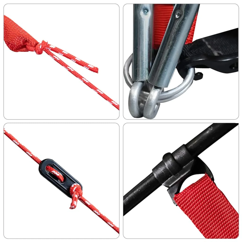 vidaXL ballīšu telts, zila, ūdensizturīga