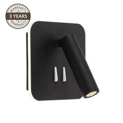 Stiprināšanas lukturis AREA 19002-BK 3W+6W LED BL