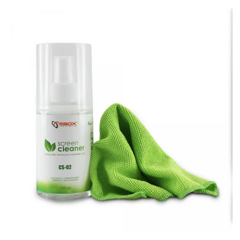 Sbox CS-02 Screen Cleaner 200ml
