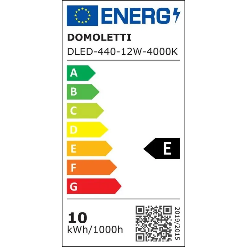 Led panel dled-440 12w 4000k s