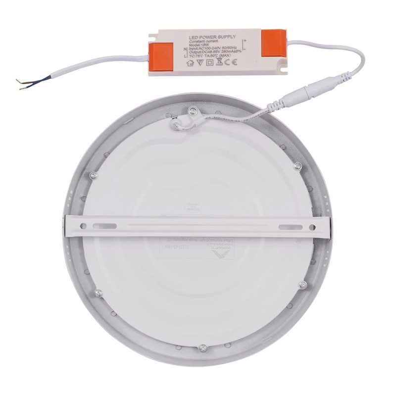 Iebūvējams gaismeklis griestiem un sienām Domoletti DLED-43. 24W. 4K