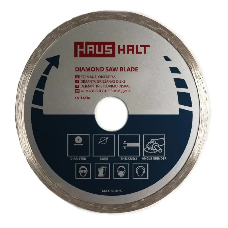 Алмазный диск Haushalt, 150 мм x 22.23 мм x 1.4 мм