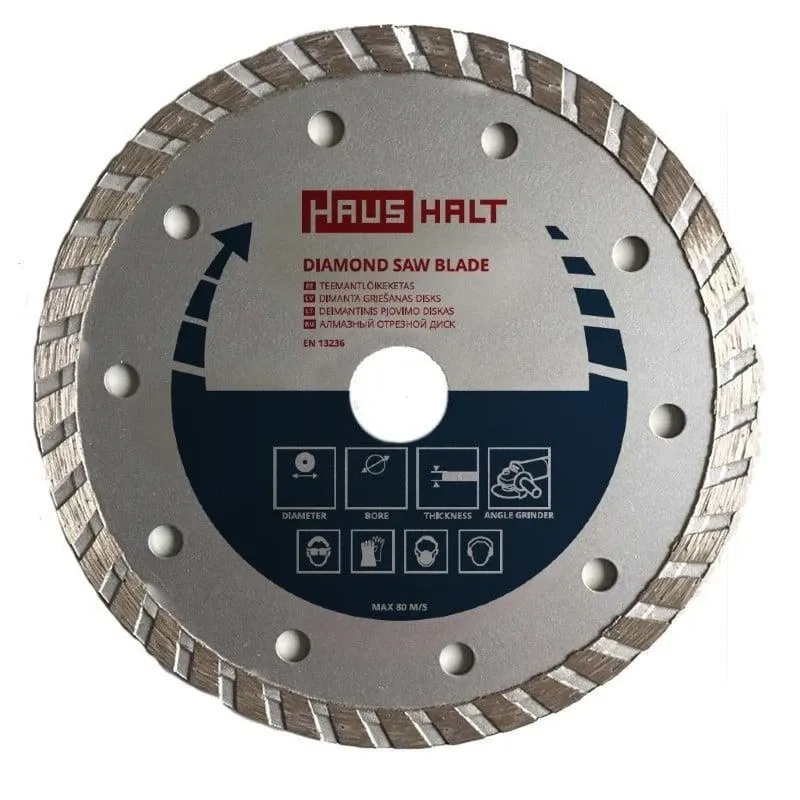 Dimanta disks Haushalt, 125 mm x 22.23 mm x 2.4 mm