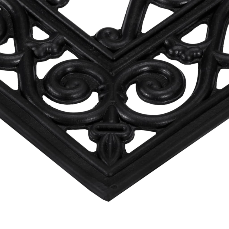 vidaXL kāpņu paklāji, 5 gab., 25x75 cm, gumija