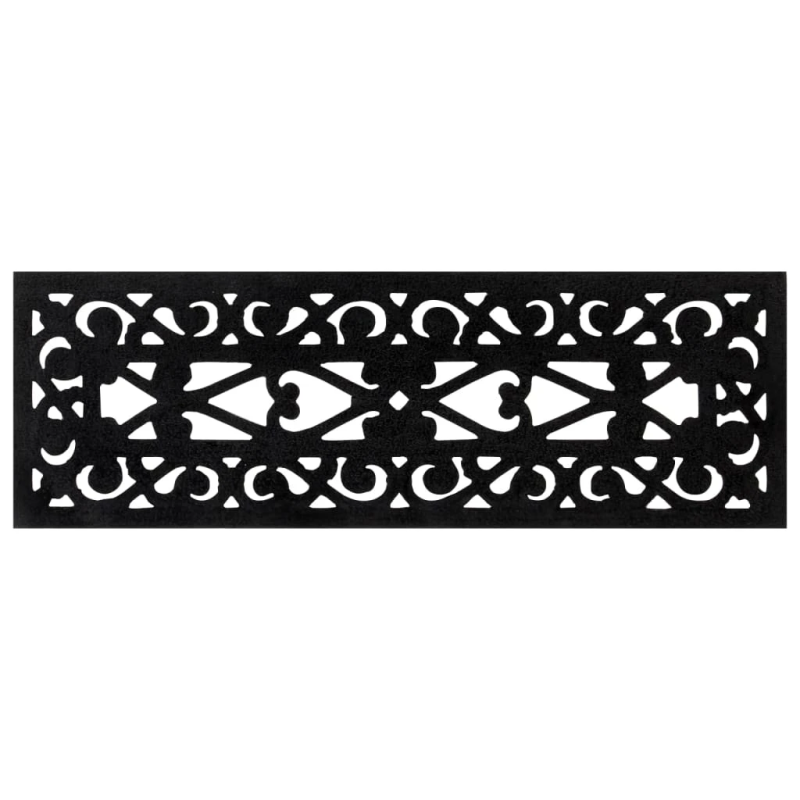 vidaXL kāpņu paklāji, 5 gab., 25x75 cm, gumija