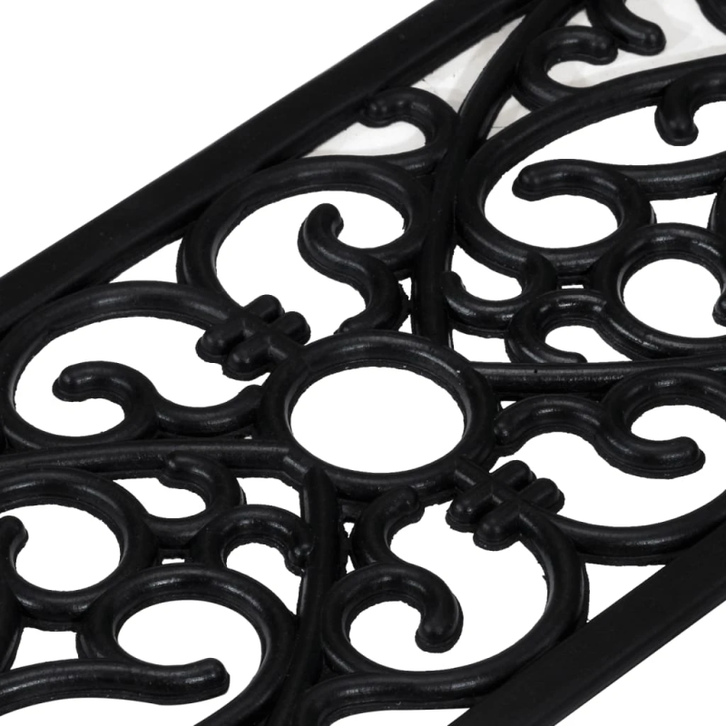 vidaXL kāpņu paklāji, 5 gab., 25x75 cm, gumija