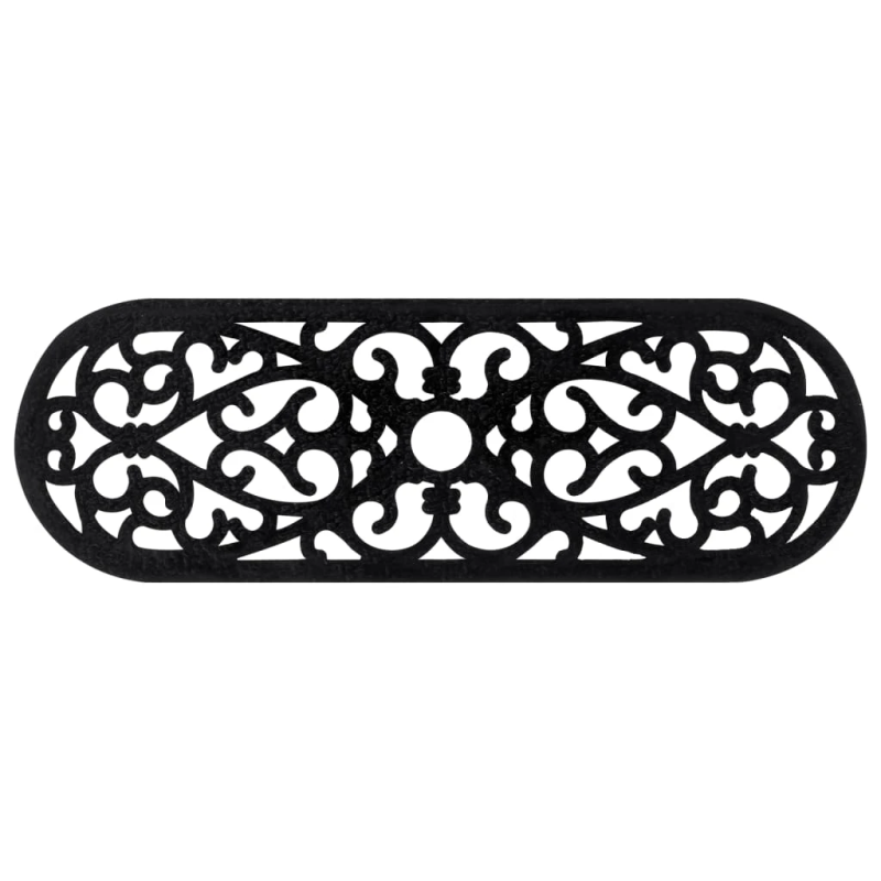 vidaXL kāpņu paklāji, 5 gab., 25x75 cm, gumija