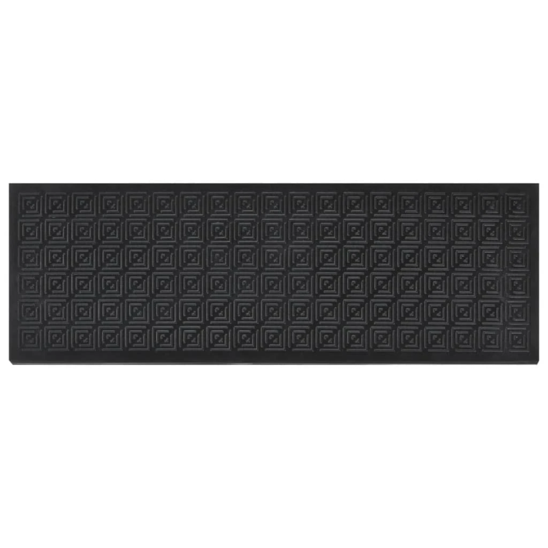 vidaXL kāpņu paklāji, 10 gab., 25x75 cm, gumija