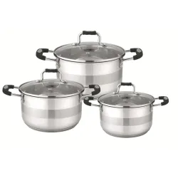 6pcs stainless steel cookware set
