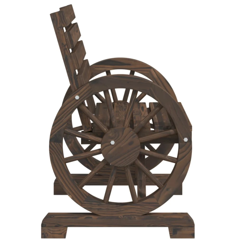 vidaXL 3-daļīgs dārza atpūtas mēbeļu komplekts, egles masīvkoks