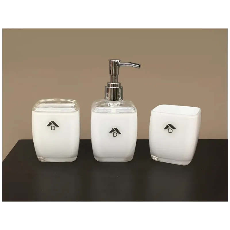 Ziepju dozators Domoletti AC0004D1-LD, balta krās., 0.18 l