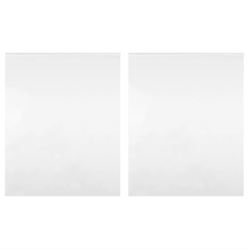 vidaXL spoguļplēves, 2 gab, pašlīmējošas, 90x200 cm, PET