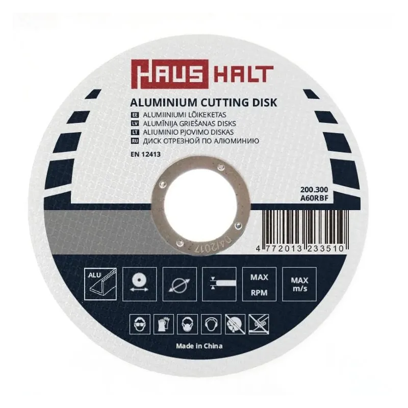 Pjovimo diskas kampiniam šlifuokliui Haushalt, 125 mm x 1 mm x 22.23 mm