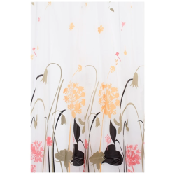 Vannas aizkars Home Accents ar āķiem. 180 x 180 cm