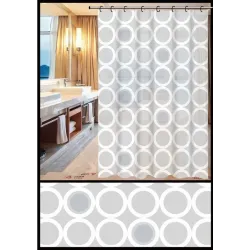 Dušikardin Thema Lux ZHY057-1, valge v.-hall v., 180 cm x 180 cm