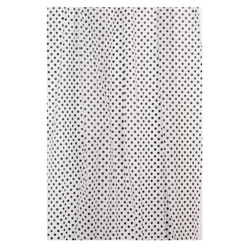 Vannas aizkars Home Accents ar āķiem. 180 x 180 cm