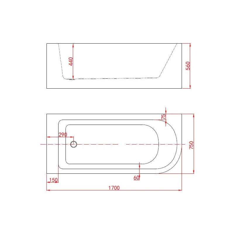 Vanna akrila masterjero kreisā k29775l