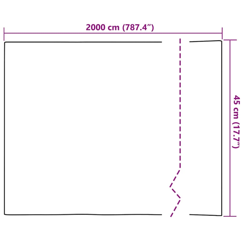 vidaXL loga plēves, 4 gab., matētas, bambusa raksts, PVC