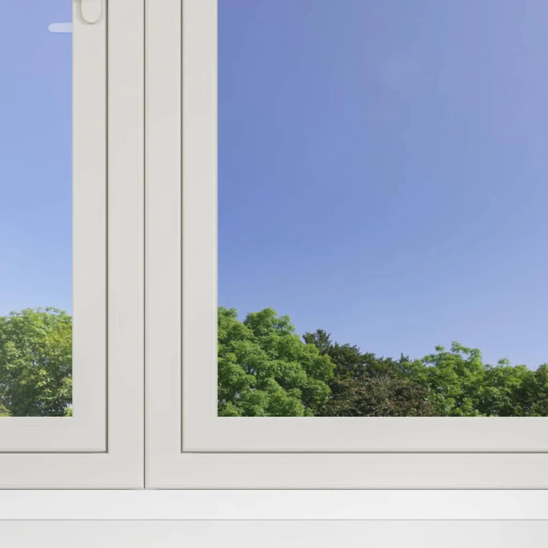 vidaXL atstarojošas plēves, 5 gab., statiskas, sudrabainas, PVC