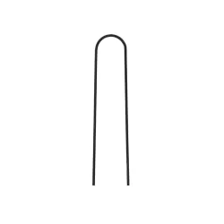 U-shaped metal stakes. 17×3.5×17 cm