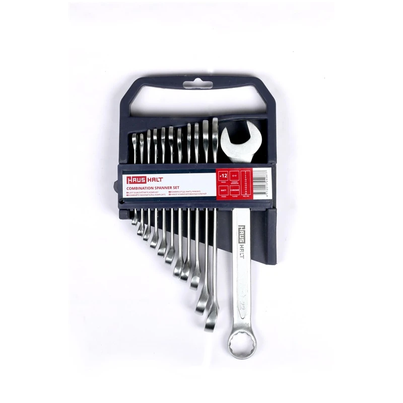 HAUSHALT kombinēto atslēgu komplekts. 6–22 mm. 12 gab.