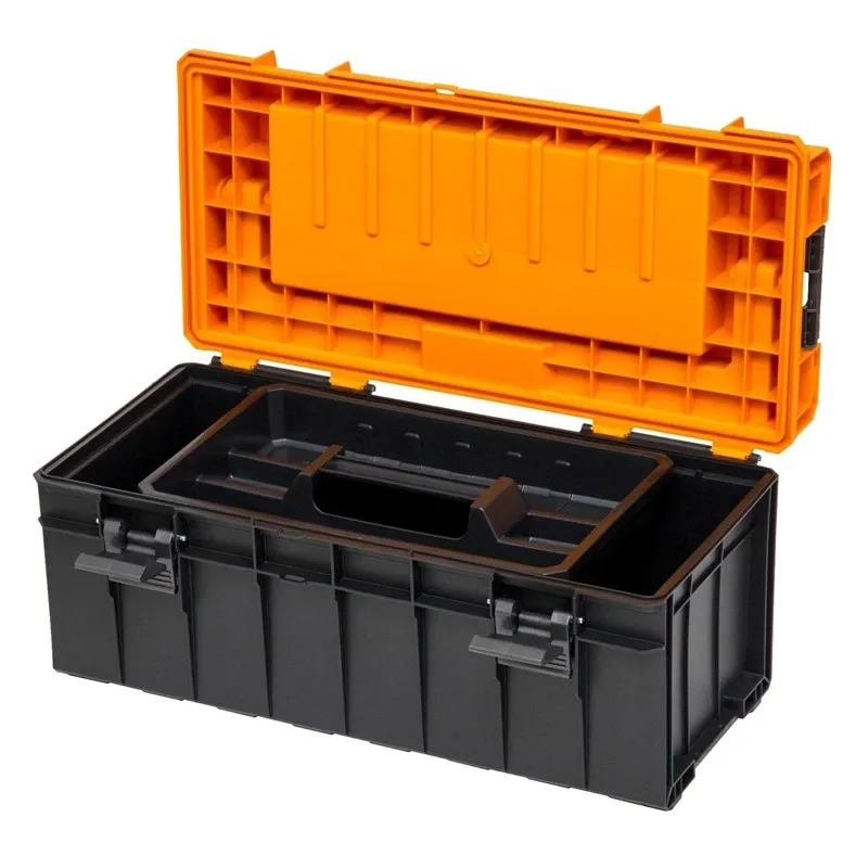 Instrumentu kaste Forte Tools SKRQPRO600POMLT002, 54.5 cm x 27 cm x 24.6 cm, melna krās.-dzeltena krās.