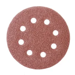 Sanding discs 8holes no40 d125 5pcs