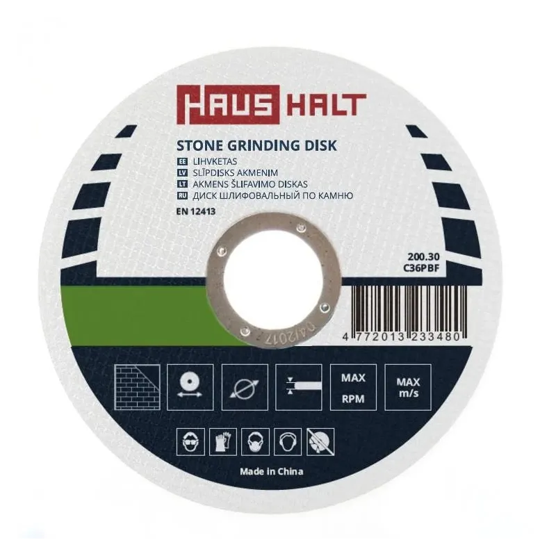 Lihvketas Haushalt 201.06, 125 mm x 22.23 mm