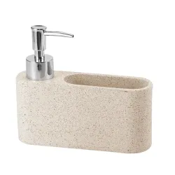 Дозатор для жидкого мыла Domoletti BPO-2501, светло-коричневый цв., 0.33 л