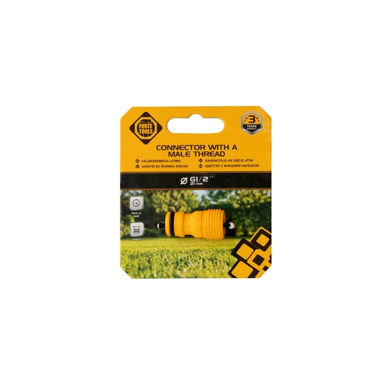 Savienotājs 53-230ft č-ž ar ārējo vītni