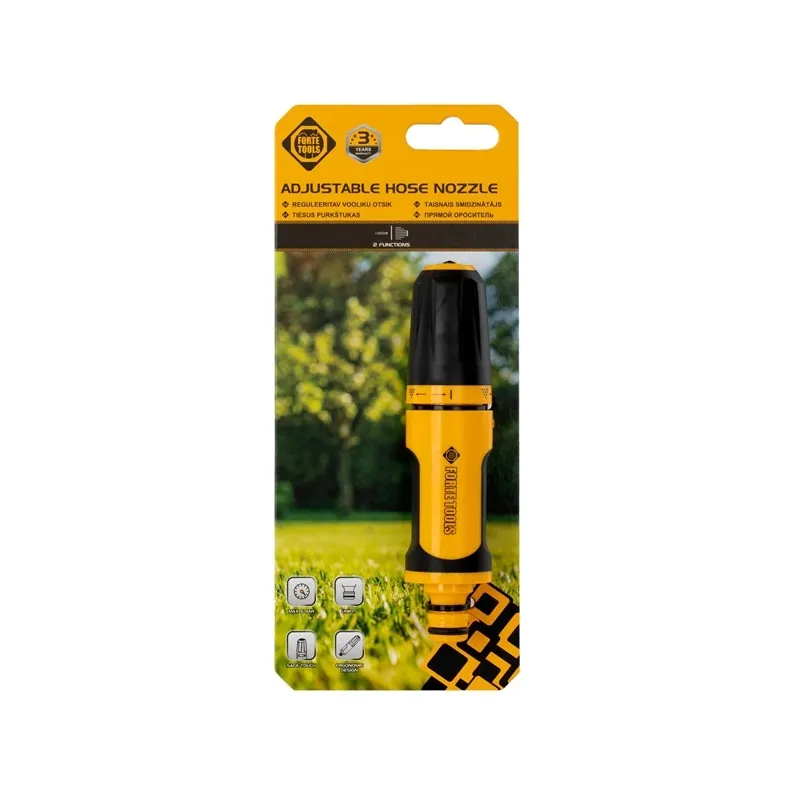 Laistīšanas pistole Forte Tools 53-300, laistīšanas sistēma