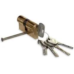 Цилиндр замка Haushalt 30x30mm, европейский стандарт ,din,, 60 мм, латунь цв.